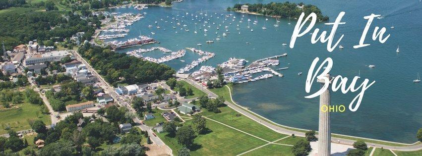Aerial View of Put In Bay